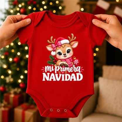 Body navidad para bebe