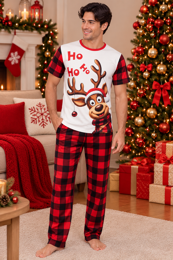 PANTALON CAMISETA NAVIDEÑA HOMBRE — foto 3